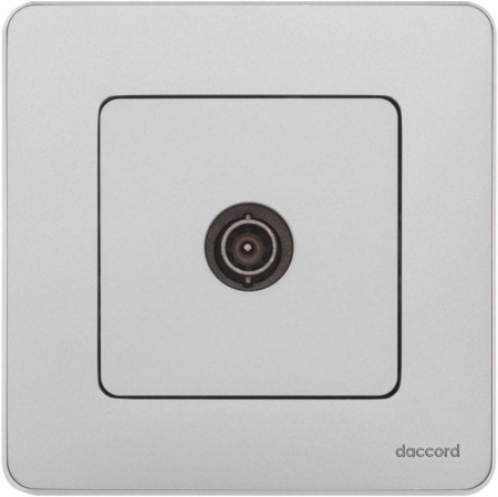 Розетка телевизионная оконечная TV Inspiria 10дБ 5-862мГц механизм алюм. IEK 673872 Розетка телевизионная оконечная TV Inspiria 10дБ 5-862мГц механизм алюм. IEK 673872