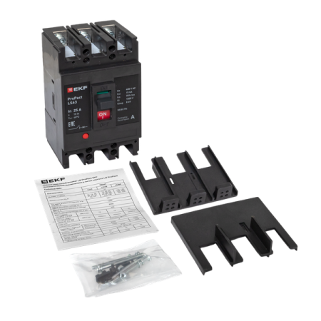 Выключатель автоматический 3п 25А 15кА LS63 ProPact EKF mccb-63-15-3-25-ls Выключатель автоматический 3п 25А 15кА LS63 ProPact EKF mccb-63-15-3-25-ls