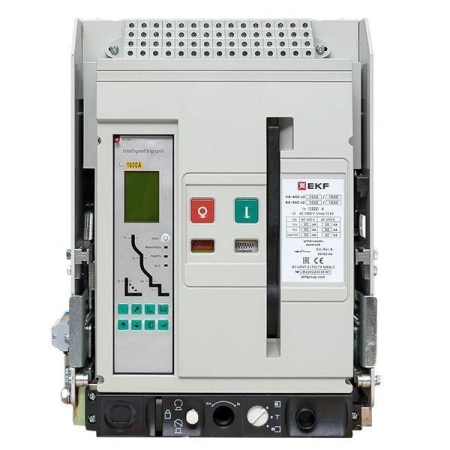 Выключатель автоматический 3п 1600/1000А 65кА ВА-450 выкат. v2 EKF mccb450-1600-1000v-v2 Выключатель автоматический 3п 1600/1000А 65кА ВА-450 выкат. v2 EKF mccb450-1600-1000v-v2