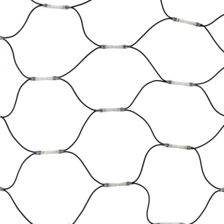 Гирлянда светодиодная "Сеть" 2х4м 560LED бел. 50Вт 220-240В IP67 провод каучук черн. Neon-Night 217-135 Гирлянда светодиодная "Сеть" 2х4м 560LED бел. 50Вт 220-240В IP67 провод каучук черн. Neon-Night 217-135