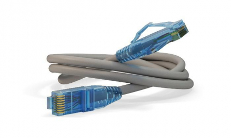 Патч-корд U/UTP кат.6 LSZH 1м PC-LPM-UTP-RJ45-RJ45-C6-1M-LSZH-GY сер. Hyperline 42236 Патч-корд U/UTP кат.6 LSZH 1м PC-LPM-UTP-RJ45-RJ45-C6-1M-LSZH-GY сер. Hyperline 42236