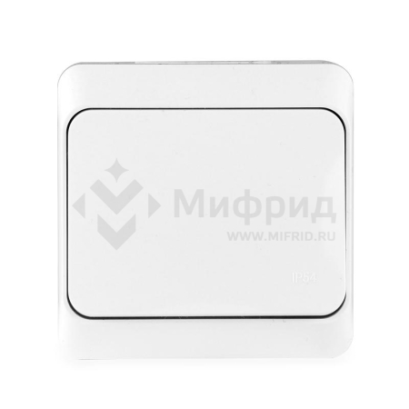 Выключатель 1-кл. ОП Nix 10А IP54 250В бел. TOKOV ELECTRIC TKE-NX-V1-C01-IP54
