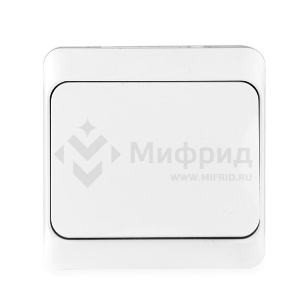 Выключатель 1-кл. ОП Nix 10А IP54 250В бел. TOKOV ELECTRIC TKE-NX-V1-C01-IP54