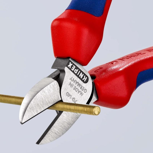 Бокорезы L-140мм твердость кромок 62 HRC черн. Knipex KN-7002140