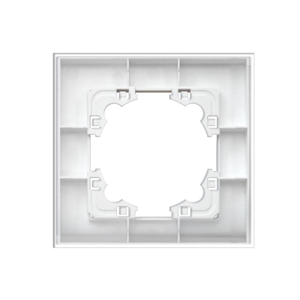 Рамка 1-м Афина стеклянная бел. UNIVersal 2242 Рамка 1-м Афина стеклянная бел. UNIVersal 2242