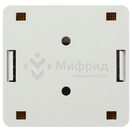 Розетка компьютерная 2-м RJ45 кат.5E неэкранир. RJ02UN Эра Б0056902