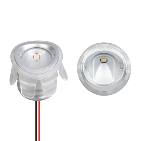 Светильник ALT-LODESTAR-HANDRAIL-R27-1.5W Day4000 GR 30х60deg 12-24В 1.5Вт 4000К IP67 ландшафтный метал. Arlight 052579