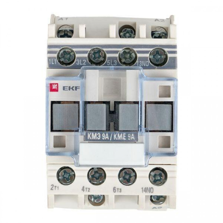 Контактор КМЭ 9А кат. 220В AC 1НЗ EKF ctr-s-9-220-nc Контактор КМЭ 9А кат. 220В AC 1НЗ EKF ctr-s-9-220-nc