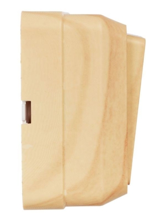 Выключатель 2-кл. ОП Октава 10А IP20 ВС20-2-1-ОС с индикацией сосна GENERICA EVO21-K03-10-DC