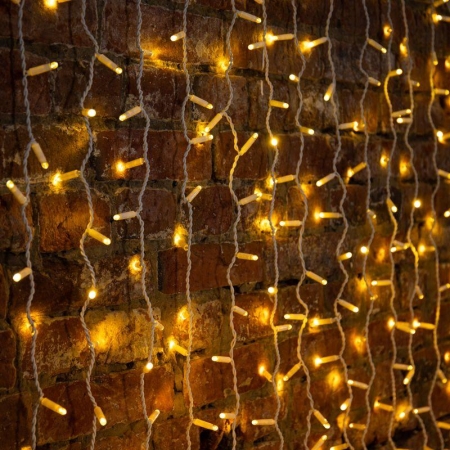 Гирлянда светодиодная "Светодиодный Дождь" 2х3м 448LED тепл. бел. 70Вт 230В IP65 эффект мерцания провод прозр. (нужен шнур питания 303-500-1) Neon-Night 235-136-6 Гирлянда светодиодная "Светодиодный Дождь" 2х3м 448LED тепл. бел. 70Вт 230В IP65 эффект мерцания провод прозр. (нужен шнур питания 303-500-1) Neon-Night 235-136-6