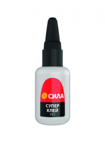 Супер-клей 25г пластик туба СИЛА Б0058949 Супер-клей 25г пластик туба СИЛА Б0058949