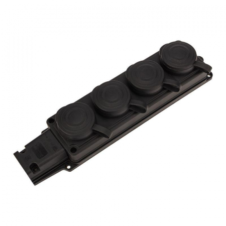 Колодка удлинителя 4-м 16А IP44 230В 2P+PE влагозащ. каучук PROCONNECT 111-114-4 Колодка удлинителя 4-м 16А IP44 230В 2P+PE влагозащ. каучук PROCONNECT 111-114-4