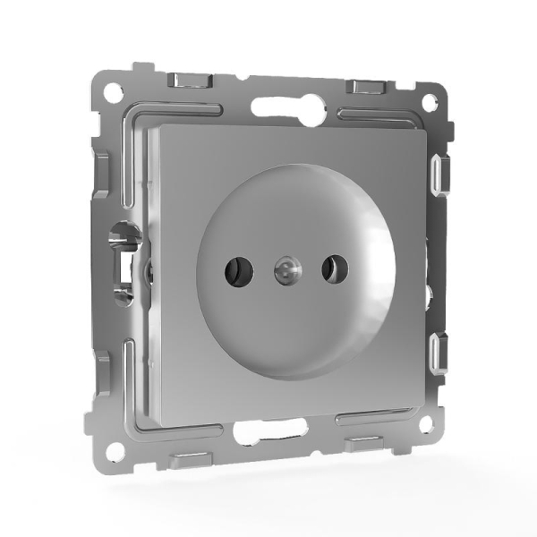 Розетка 1-м СП Pixel 16А IP20 без заземл. механизм алюм. TOKOV ELECTRIC TKE-PX-R1-C03 Розетка 1-м СП Pixel 16А IP20 без заземл. механизм алюм. TOKOV ELECTRIC TKE-PX-R1-C03