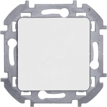 Выключатель кнопочный Inspiria 6А 250В без фиксации НО/НЗ механизм бел. IEK 673690