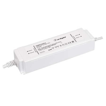 Блок питания ARPJ-SP-961050-PFC 100Вт 48-96В 1.05А IP67 пластик Arlight 037894 Блок питания ARPJ-SP-961050-PFC 100Вт 48-96В 1.05А IP67 пластик Arlight 037894