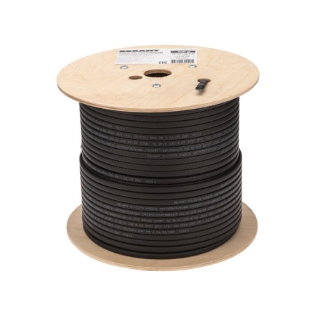 Кабель греющий (нагрев.) саморег. SRL16-2CR экранированный 16Вт/м 0.88кв.мм/105м 200м Rexant 51-0275