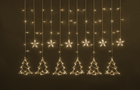 Гирлянда светодиодная "Бахрома" "Звезды и елочки" 95 006 NGF-D033-01 2.5х1м WW IP20 Navigator 95006 Гирлянда светодиодная "Бахрома" "Звезды и елочки" 95 006 NGF-D033-01 2.5х1м WW IP20 Navigator 95006