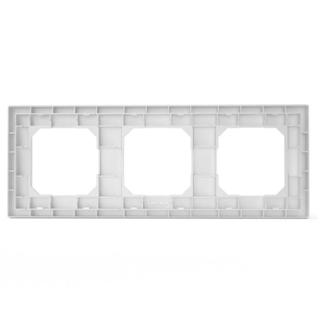 Рамка 3-м Pixel универс. бел. TOKOV ELECTRIC TKE-PX-RM3-C01