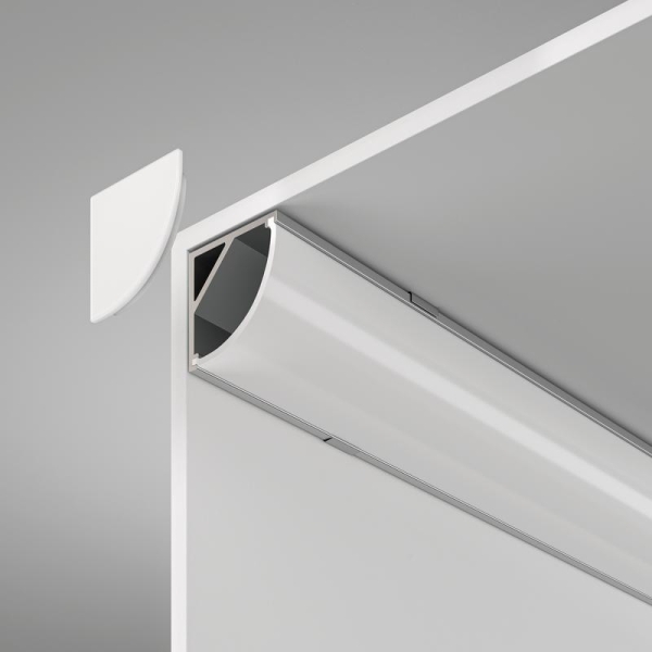 Профиль накладной 16х16 алюм. Maytoni ALM008S-2M