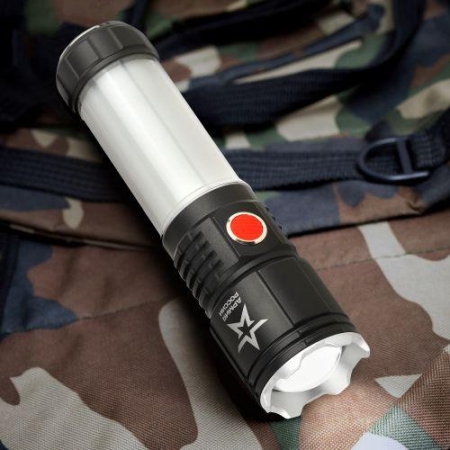 Фонарь светодиодный аккумуляторный MA-703 АР "Тайфун" 10Вт 6 режимов Li магнит крючок Эра Б0052320