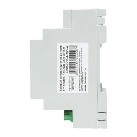 Контроллер ePRO 24 удаленного управления 6вх\4вых 230В WiFi Home EKF ePRO-h-10-4-230-W Контроллер ePRO 24 удаленного управления 6вх\4вых 230В WiFi Home EKF ePRO-h-10-4-230-W
