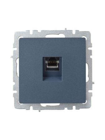 Розетка компьютерная СП RJ45 кат.6 BRITE РК11-БрМ механизм маренго IEK BR-K10-2-K35 Розетка компьютерная СП RJ45 кат.6 BRITE РК11-БрМ механизм маренго IEK BR-K10-2-K35