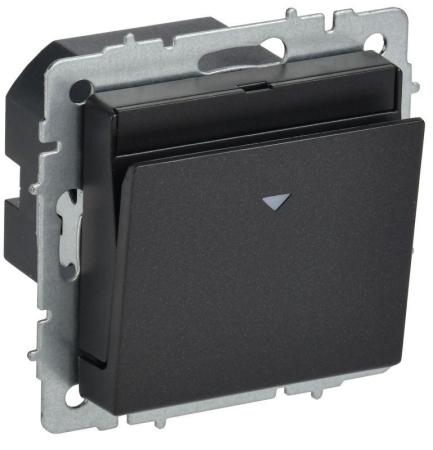 Выключатель карточный BRITE 30А ВС10-1-8-БрЧ механизм черн. IEK BR-V11-0-10-K02