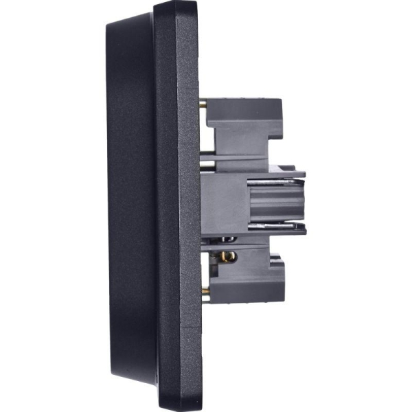 Розетка Inspiria 16А 250В 2х2P+E немецк. стандарт антрацит IEK 673753 Розетка Inspiria 16А 250В 2х2P+E немецк. стандарт антрацит IEK 673753