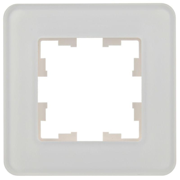 Рамка 1-м BRITE РУ-1-2-Бр стекло бел. RE IEK BR-M12-G-41-K01 Рамка 1-м BRITE РУ-1-2-Бр стекло бел. RE IEK BR-M12-G-41-K01