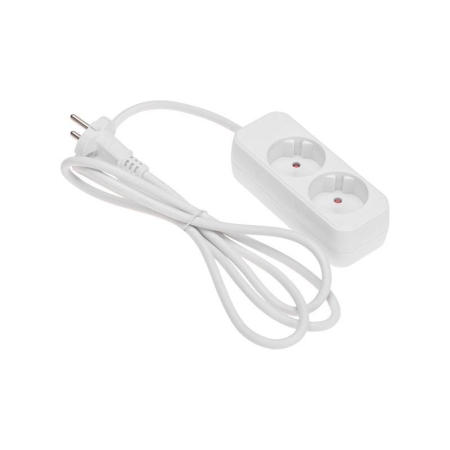 Удлинитель 2х1.5м без заземл. STANDARD 2х1кв.мм бел. Rexant 13-4000 Удлинитель 2х1.5м без заземл. STANDARD 2х1кв.мм бел. Rexant 13-4000