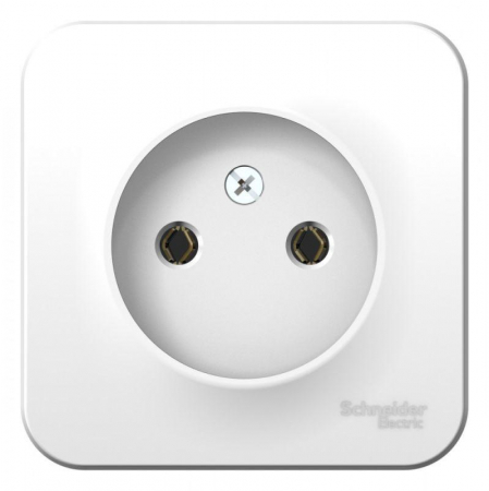 Розетка 1-м ОП Blanca 16А IP20 250В без заземл. без защ. шторок бел. SE BLNRA000101 Розетка 1-м ОП Blanca 16А IP20 250В без заземл. без защ. шторок бел. SE BLNRA000101