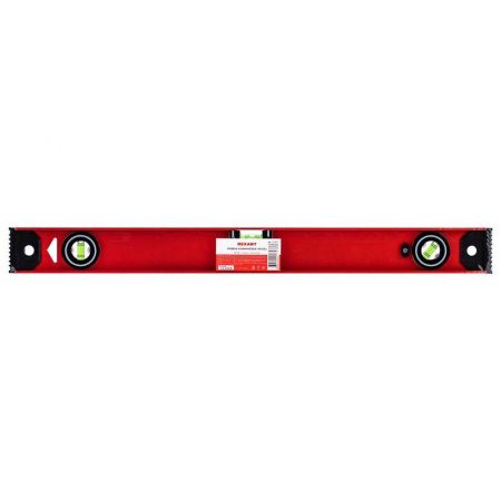 Уровень алюминиевый "Рельс" 600мм 3 глазка (1 поворотный) Rexant 12-9211