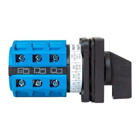 Переключатель кулачковый ПК-1-43 3п 25А "1-0-2" IP65 EKF pk-1-43-25-65 Переключатель кулачковый ПК-1-43 3п 25А "1-0-2" IP65 EKF pk-1-43-25-65