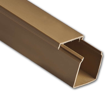 Кабель-канал 60х60 L2000 пластик коричн. Ruvinil РКК-60х60-К Кабель-канал 60х60 L2000 пластик коричн. Ruvinil РКК-60х60-К
