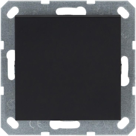 Переключатель проходной 1-кл. 10А IP20 с подсветкой механизм черн. матов. soft touch Jasmart G3012NPB Переключатель проходной 1-кл. 10А IP20 с подсветкой механизм черн. матов. soft touch Jasmart G3012NPB