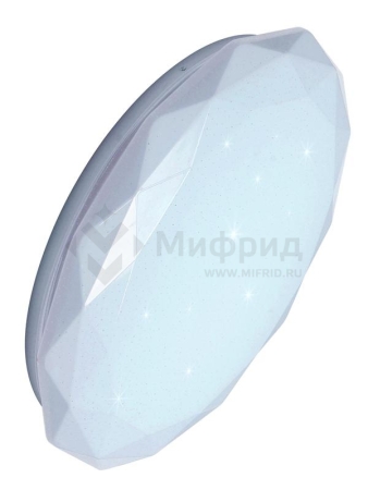 Светильник светодиодный Classic DIAMOND 24Вт 230В 6500К 1560лм 318х57мм настенно-потолочный КОСМОС KCDiam24W_6500