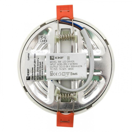 Светильник светодиодный ДВО 1003 6Вт 6500К IP20 встраив. Basic EKF DLL-1003-6-6500 Светильник светодиодный ДВО 1003 6Вт 6500К IP20 встраив. Basic EKF DLL-1003-6-6500