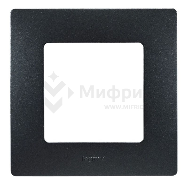 Рамка 1-м СП Etika IP20 антрацит IEK 672581