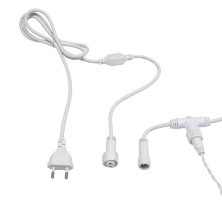 Гирлянда светодиодная "Светодиодный Дождь" 2х3м 448LED бел. 70Вт 230В IP65 эффект мерцания провод прозр. Neon-Night 235-135-6 Гирлянда светодиодная "Светодиодный Дождь" 2х3м 448LED бел. 70Вт 230В IP65 эффект мерцания провод прозр. Neon-Night 235-135-6