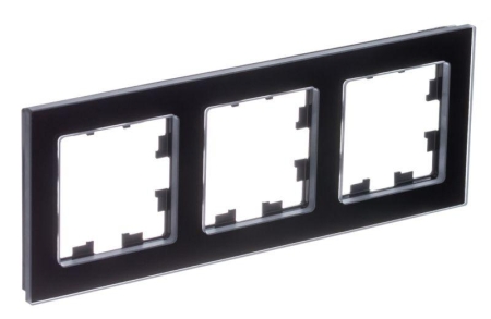 Рамка 3-м AtlasDesign Nature натур. стекло черн. SE ATN361003 Рамка 3-м AtlasDesign Nature натур. стекло черн. SE ATN361003