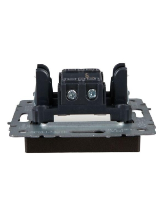 Выключатель проходной 1-кл. СП BRITE ВС10-1-7-БрТБ 10А с индик. механизм бронза IEK BR-V12-1-10-K45