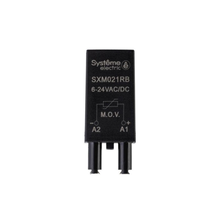 Модуль защитный варистор+LED 6/24VAC/DC SE SZM021RB Модуль защитный варистор+LED 6/24VAC/DC SE SZM021RB