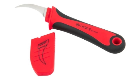 Нож изолированный кабельный с изогнутым лезвием ICK-2 НИЛЕД 13302461