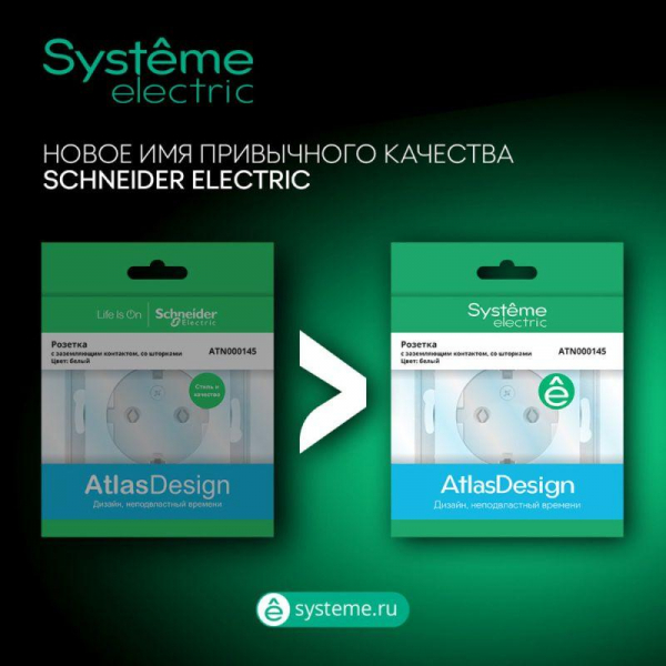 Розетка телевизионная оконечная TV AtlasDesign 1дБ механизм аквамарин SE ATN001191