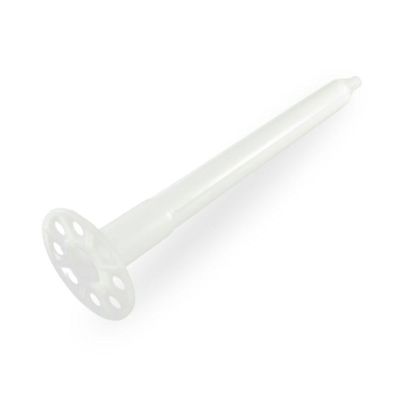 Дюбель тарельчатый гриб с гвоздем для ПМ IN160 бел. (уп.25шт) Промрукав PR08.12261