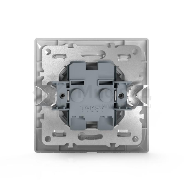 Розетка 1-м СП AVA 16А IP20 без заземл. без защ. шторок в сборе бел. TOKOV ELECTRIC TKL-AV-R1F-C01