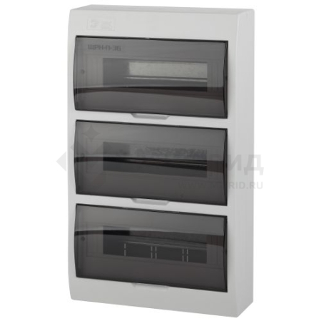 Бокс навесной ЩРН-П-36 36мод. IP41 пластик SIMPLE NO-box_simple-plastic_36_surface BOXS36 Эра Б0041529