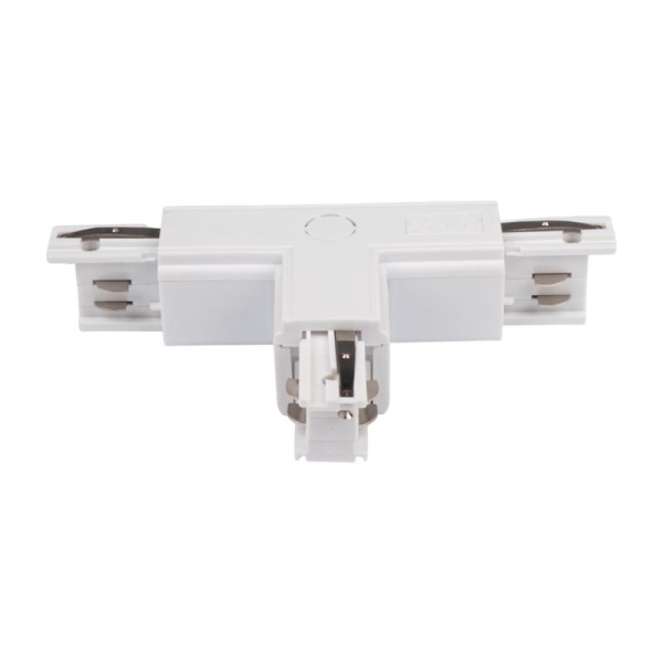 Аксессуар к шинопроводу трехфазному 3P PTR CT-WH L/OUT левый внешний Pro+ бел. JazzWay 5063174