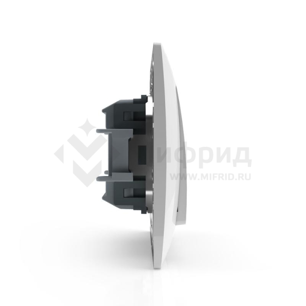 Выключатель 1-кл. СП AVA 10А IP20 с индикатором в сборе бел. TOKOV ELECTRIC TKL-AV-V1IF-C01