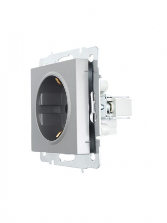 Розетка 1-м СП Vesna с заземл. ПБТ механизм платина LEZARD 742-3588-122B Розетка 1-м СП Vesna с заземл. ПБТ механизм платина LEZARD 742-3588-122B